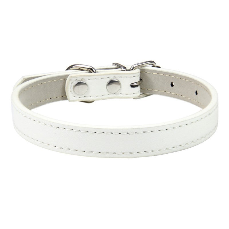Cenvo leather collar - Ivory