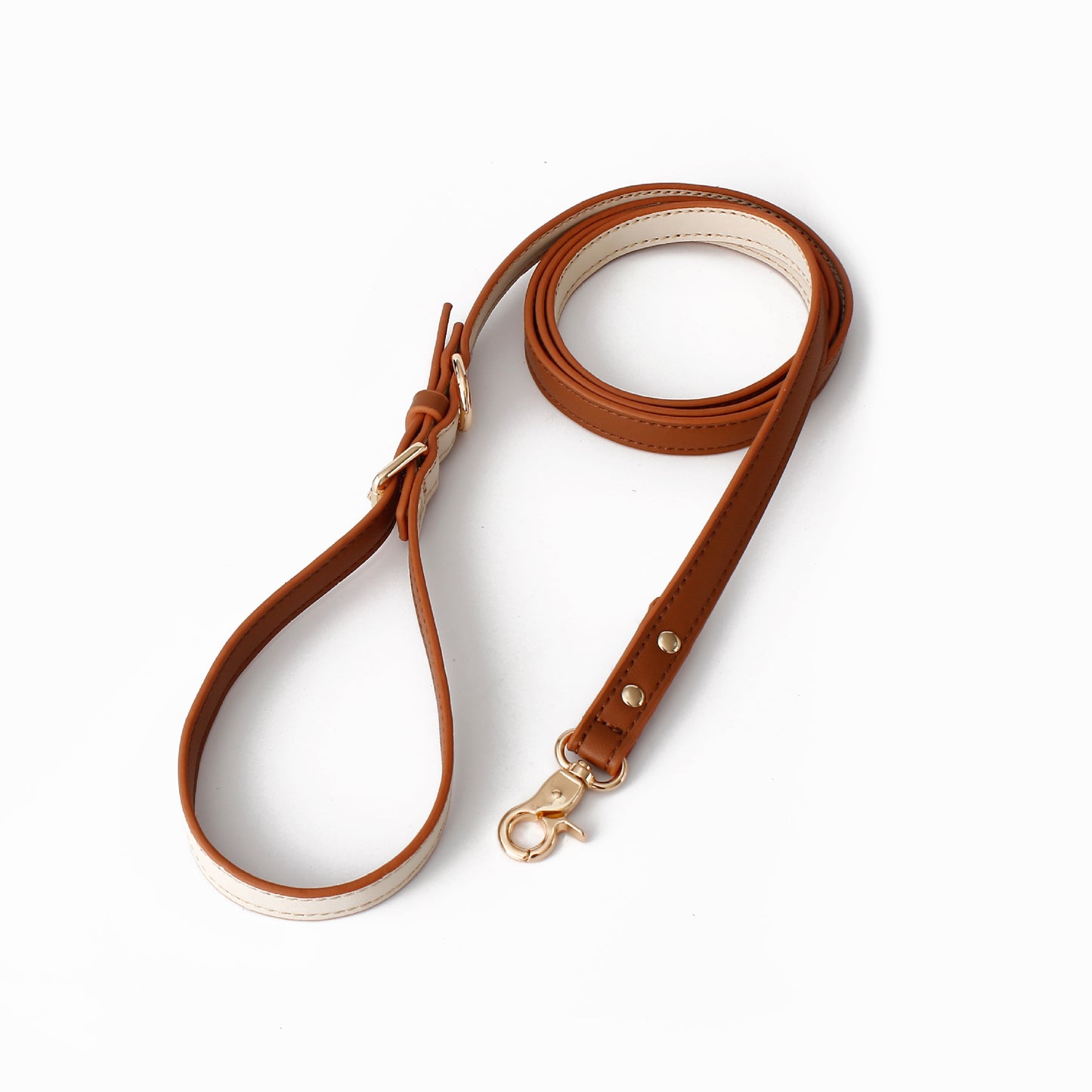 Cenvo leather leash – Mokka